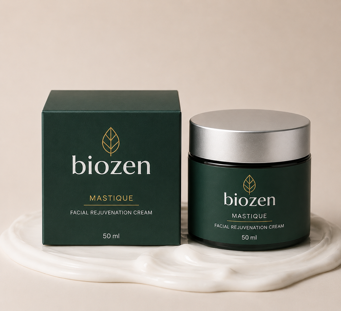 biozen Mastique - Κρέμα Ανάπλασης Προσώπου με Μαστιχέλαιο & Βούτυρο Καριτέ